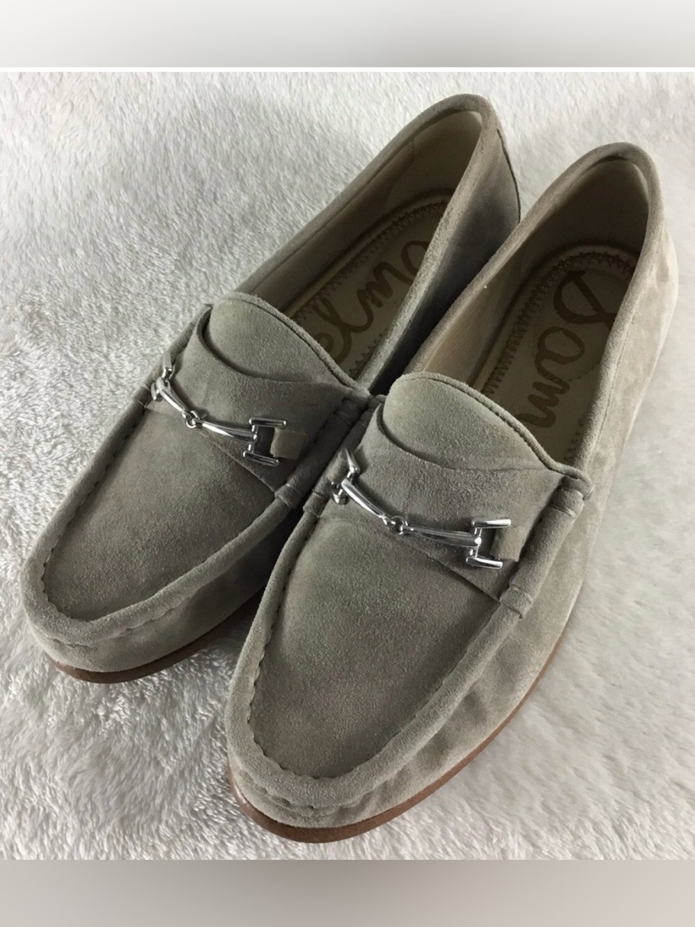 These are the Sam Edelman Talia suede loafers